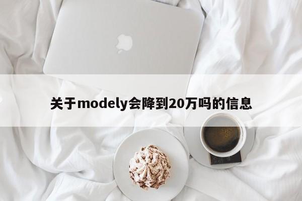 关于modely会降到20万吗的信息