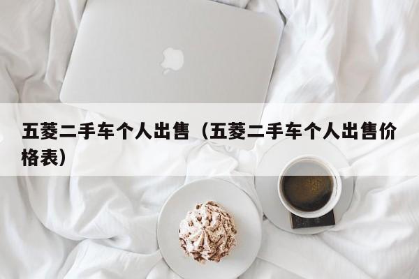 五菱二手车个人出售（五菱二手车个人出售价格表）